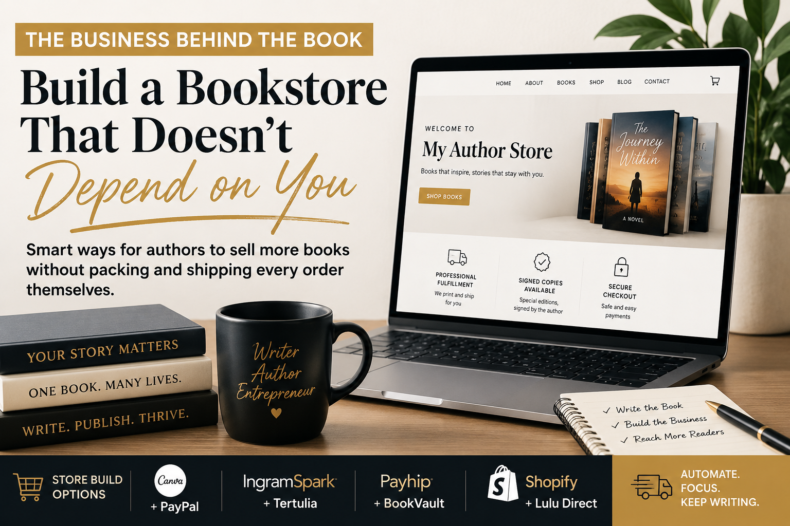 Build a Bookstore That Doesn’t Depend on You