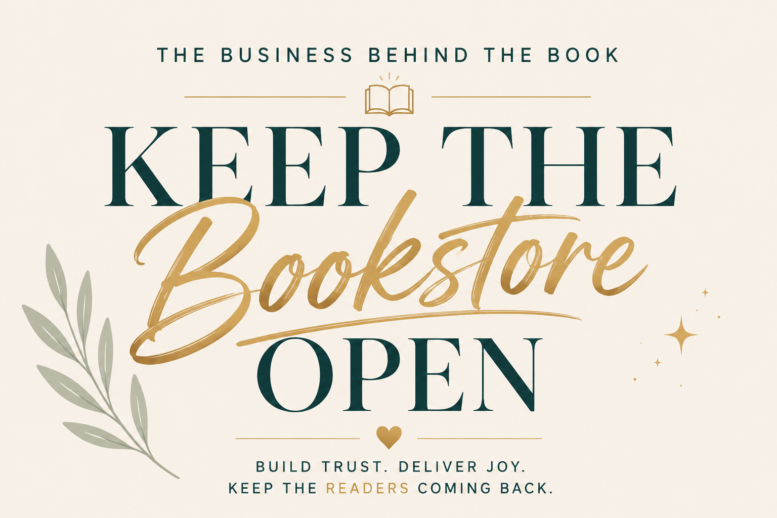 Keep the Bookstore Open